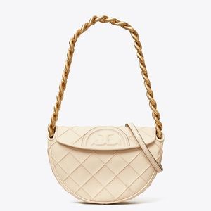 MINI FLEMING SOFT CRESCENT BAG(New Cream)